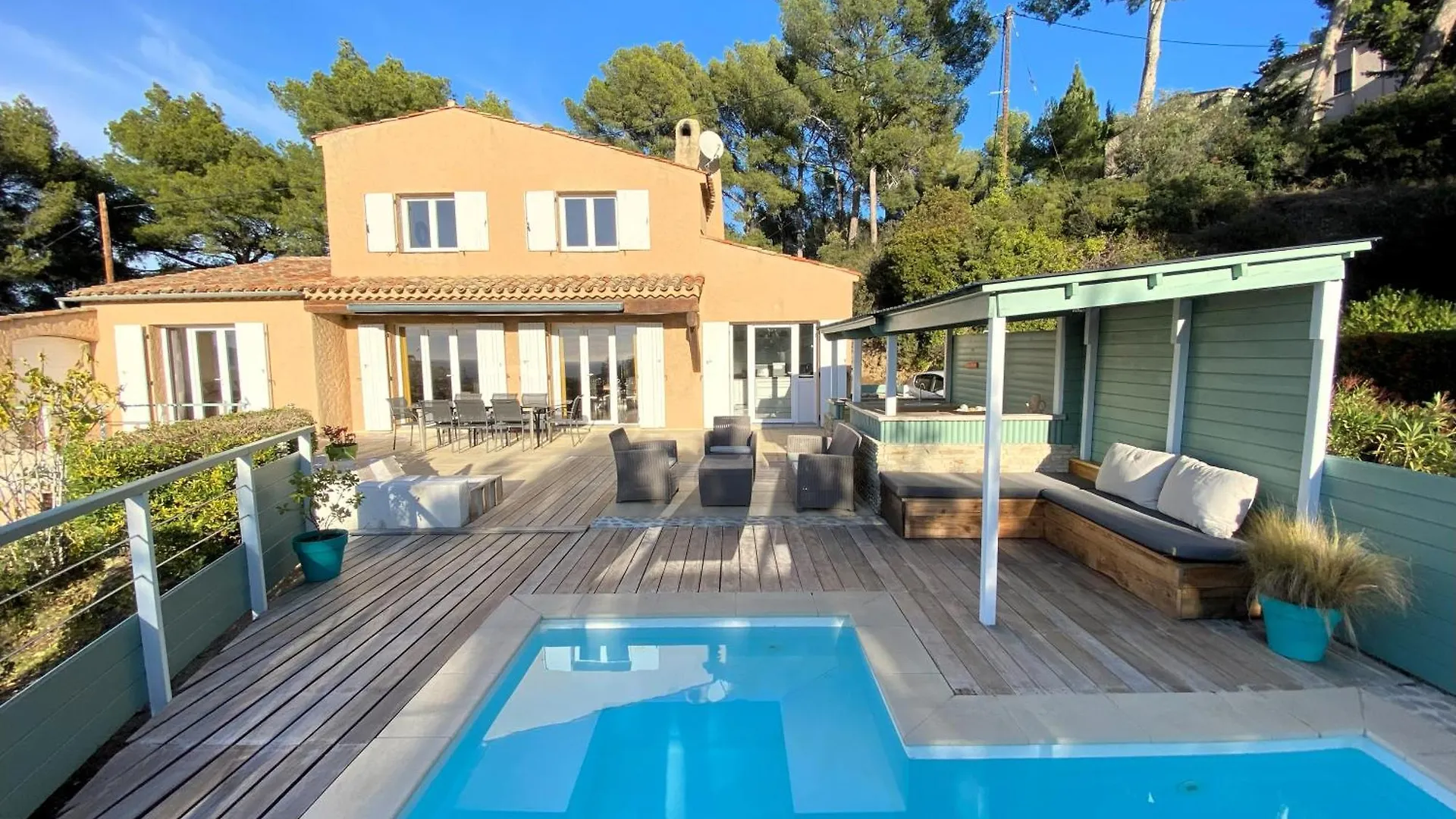Villa Evaluna Avec Piscine Et Vue Exceptionnelle Sur La Mer Saint-Cyr-sur-Mer